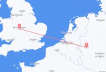 Flyrejser fra Birmingham til Köln