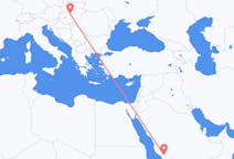 Flyrejser fra Al Bahah til Budapest