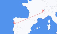 Flyreiser fra Porto, Portugal til Chambery, Frankrike