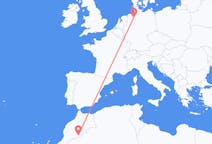 Flights from Zagora to Bremen