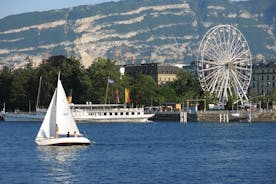 Crucero privado en velero por el lago de Ginebra desde Ginebra