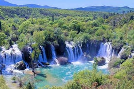 Upptäck Hercegovina dagstur från Mostar: Kravice vattenfall, Blagaj, Počitelj