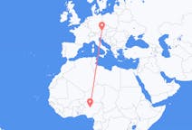 Flyg från Kaduna, Nigeria till Linz, Österrike