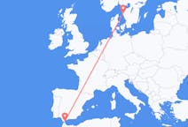 Flyreiser fra Gibraltar, til Göteborg