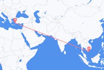 Flyg från Côn Sơn, Vietnam till Kos, Grekland