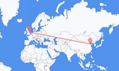 Flyreiser fra Dongying, Kina til Kirmington, England