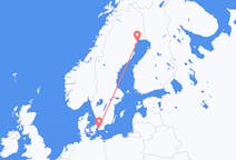 スウェーデンのルレオから、スウェーデンのマルメまでのフライト