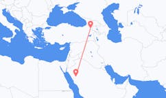 Flüge von Al-`Ula, Saudi-Arabien nach Kars, die Türkei