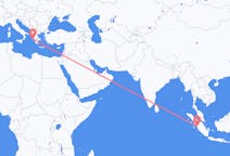 Flyreiser fra Padang, Indonesia til Kefallinia, Hellas