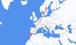 Voos de Essaouira, Marrocos para Örebro, Suécia