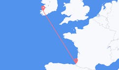 Voos de Killorglin, Irlanda para Biarritz, França