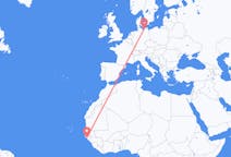 Flyrejser fra Bissau til Rostock