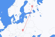 Flyreiser fra Poprad, Slovakia til Joensuu, Finland