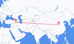 Flyg från Yuncheng, Kina till Van, Turkiet