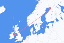 Flug frá Dublin til Oulu