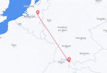 Flyrejser fra Eindhoven, Holland til Altenrhein, Schweiz