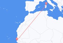 Flyreiser fra Banjul, til Olbia