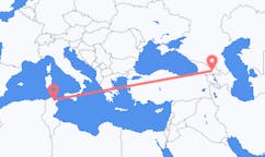 Flyg från Tunis till Tbilisi