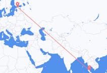 Voli dalla provincia di Nakhon Si Thammarat a Tallinn