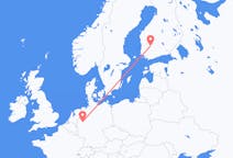 Loty z Tampere, Finlandia do Dortmundu, Niemcy