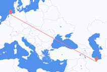 Flüge von Teheran, der Iran nach Groningen, die Niederlande