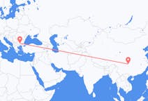 Flyreiser fra Chongqing, til Plovdiv