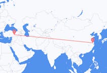 Flyreiser fra Wuxi, Kina til Malatya, Tyrkia