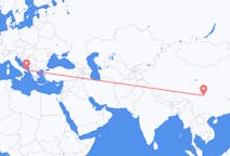 Flyrejser fra Chengdu til Brindisi
