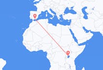 Flyreiser fra Entebbe, til Granada