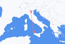 Vluchten van Trapani, Italië naar Bologna, Italië