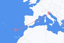 Flyrejser fra Funchal, Portugal til Forli, Italien