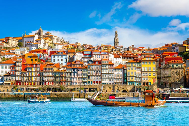 Photo of beautiful view of the city of Porto on a beautiful summer day, Porto, Portugal.