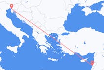 Flyrejser fra Beirut til Trieste