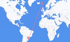 Flights from Pelotas, Brazil to Sørvágur, Faroe Islands