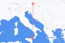 Flug frá Graz til Catania