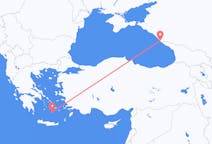 Fly fra Sochi til Santorini