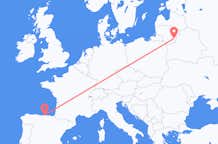 Flights from Santander to Vilnius