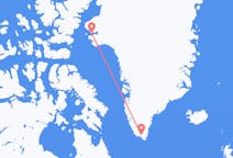 Vuelos de Narsarsuaq, Groenlandia a Qaanaaq, Groenlandia