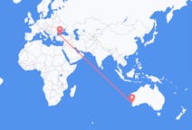 Flyg från Perth, Australien till Zonguldak, Turkiet