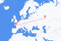 Flights from Nizhnekamsk, Russia to Nantes, France