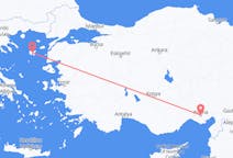 Flights from Lemnos, Greece to Adana, Turkey