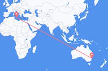 Flyreiser fra Sydney i Nova Scotia, til Malta