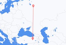 Flights from Ivanovo, Russia to Bingöl, Turkey