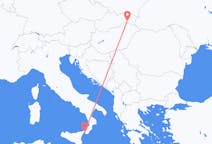 Flyrejser fra Kosice, Slovakiet til Reggio di Calabria, Italien