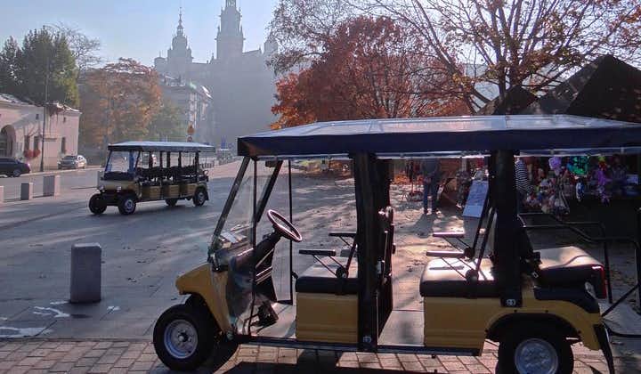 Krakow Grand City Tour med golfvagn (privat)