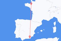 Vols depuis la ville de Rennes vers la ville d'Almería