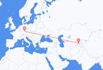 Flyg från Chudzjand, Tadzjikistan till Nürnberg, Tadzjikistan
