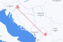 Vluchten van Skopje naar Zagreb