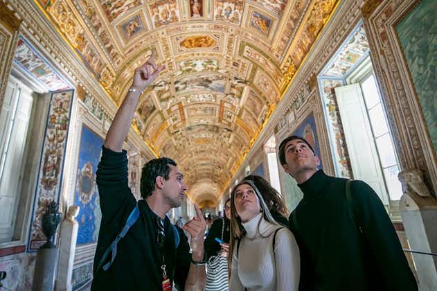 Billet coupe-file Visite guidée d'une journée complète au Vatican et prise en charge à l'hôtel