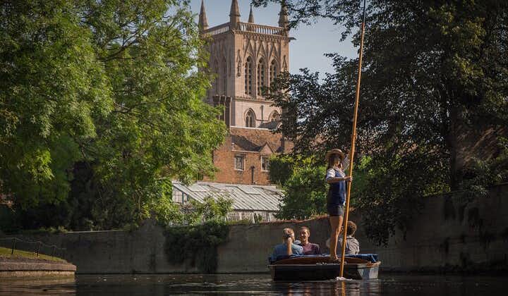 Promenade en barque à Cambridge
